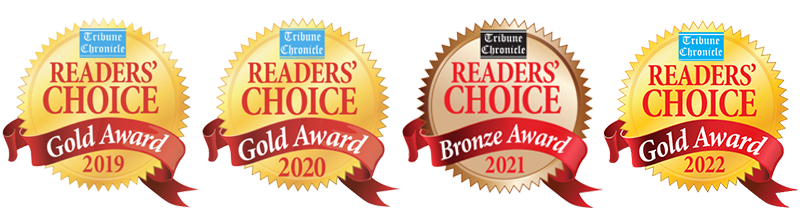 Gibson Insurance Agency - Tribune Chonicle Readers' Choice Bronze Awards up to 2022
